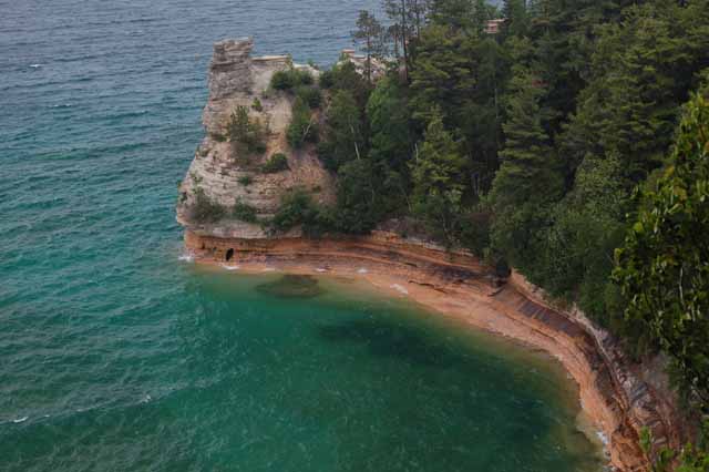 Miner's Castle, part of Pictured Rocks NL